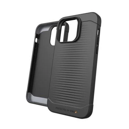 Foldable fabric travel bag for convenient storage when not in use(Markdown) Gear4 D3O Havana iPhone 14 series - Black