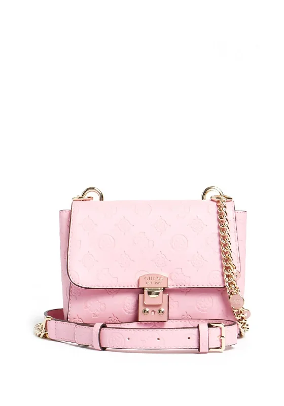 Military - style men's crossbody bag with MOLLE webbing for attachmentsGuess Carlson Mini Embossed Crossbody Bag, Confetti Pink Military - style men's crossbody bag with MOLLE webbing for attachmentsGuess Carlson Mini Embossed Crossbody Bag, Confetti Pink