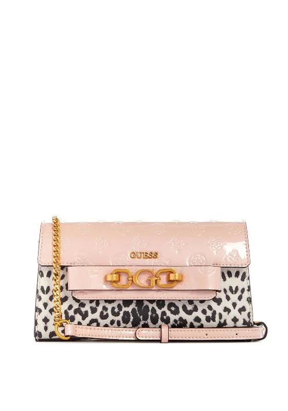 RFID - blocking men's crossbody bag for security - conscious travelersGuess Zira Mini Crossbody Bag, Leopard Multi RFID - blocking men's crossbody bag for security - conscious travelersGuess Zira Mini Crossbody Bag, Leopard Multi