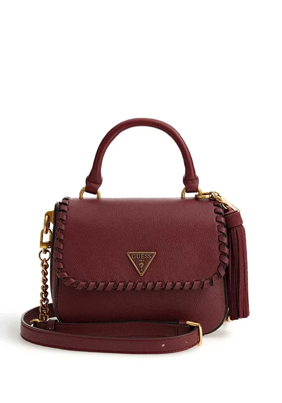 Men's crossbody bag with a padded laptop sleeve for commutingGuess Kaoma Grab Bag, Merlot Men's crossbody bag with a padded laptop sleeve for commutingGuess Kaoma Grab Bag, Merlot