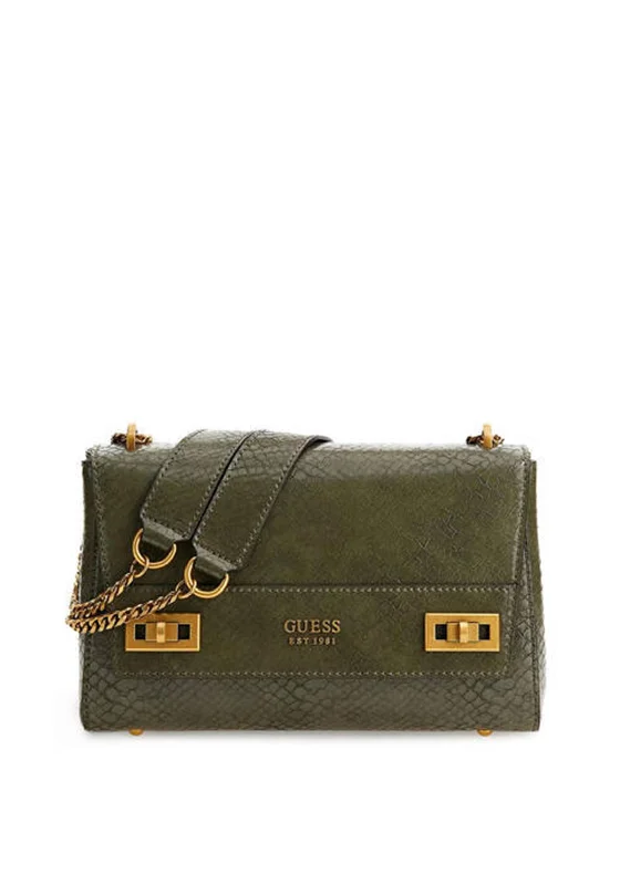 Compact men's crossbody bag for everyday carryGuess Katey Python Crossbody Bag, Olive Compact men's crossbody bag for everyday carryGuess Katey Python Crossbody Bag, Olive