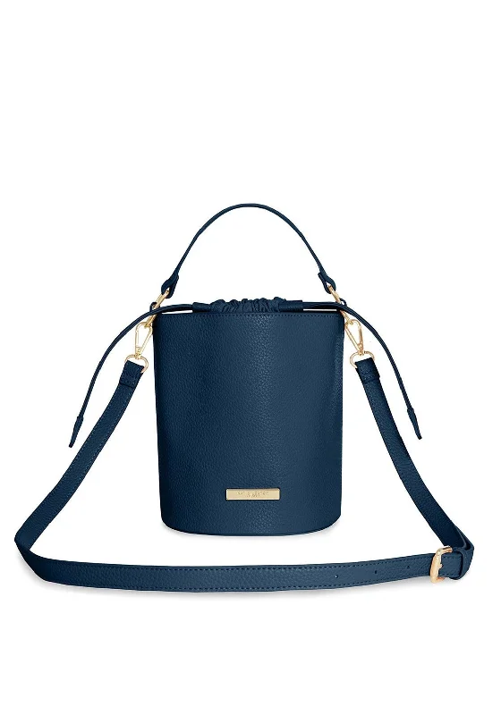 Men's crossbody bag with a hidden anti - theft pocketKatie Loxton Amara Crossbody Bucket Bag, Navy