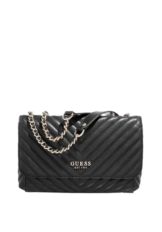 Waterproof nylon men's crossbody bag for outdoor activitiesGuess Keillah Crossbody Flap Bag, Black Waterproof nylon men's crossbody bag for outdoor activitiesGuess Keillah Crossbody Flap Bag, Black