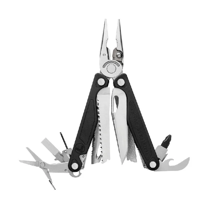 Travel bag with a retractable garment rack for easy unpackingLeatherman Charge +