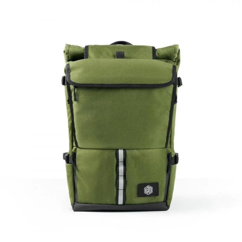 Anti - theft travel bag with RFID - blocking pockets for personal safetyLife Behind Bars The Peloton (S) 24-34L Rolltop Backpack