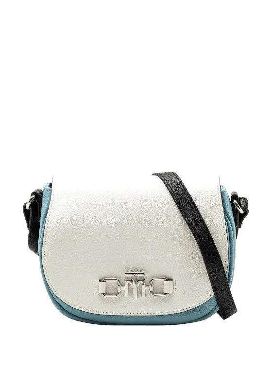 Military - style men's crossbody bag with MOLLE webbing for attachmentsMarco Tozzi MT Hardware Small Crossbody Bag, White Military - style men's crossbody bag with MOLLE webbing for attachmentsMarco Tozzi MT Hardware Small Crossbody Bag, White