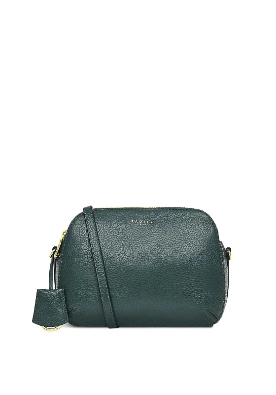 Urban men's crossbody bag with a modern, sleek designRadley Dukes Place Medium Zip-Top Cross Body Bag, Cedar Green Urban men's crossbody bag with a modern, sleek designRadley Dukes Place Medium Zip-Top Cross Body Bag, Cedar Green