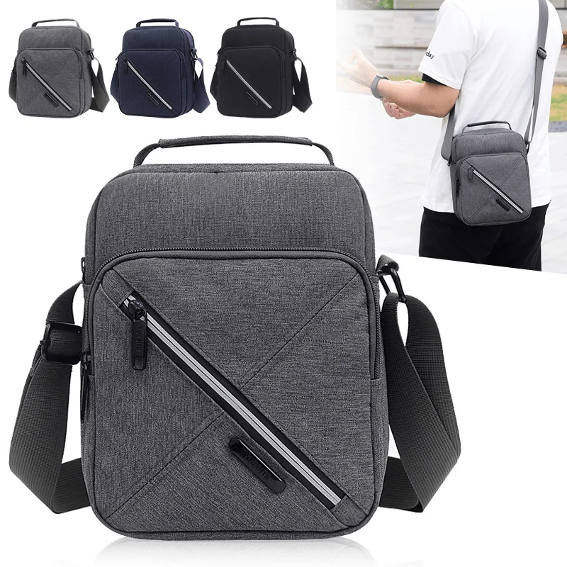 Men's crossbody bag with a padded laptop sleeve for commutingMen Waterproof Nylon Casual Shoulder Bag Crossbody Bag Men's crossbody bag with a padded laptop sleeve for commutingMen Waterproof Nylon Casual Shoulder Bag Crossbody Bag