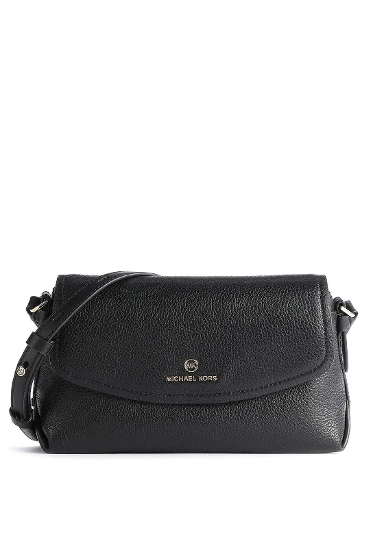 Convertible men's crossbody bag that can be worn as a shoulder bagMICHAEL Michael Kors Brooklyn Flap Over Small Crossbody Bag, Black Convertible men's crossbody bag that can be worn as a shoulder bagMICHAEL Michael Kors Brooklyn Flap Over Small Crossbody Bag, Black