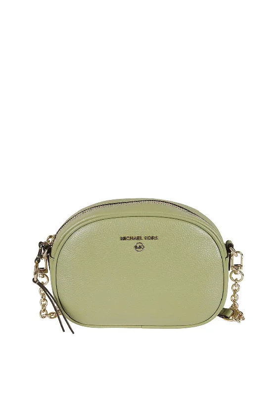 Designer men's crossbody bag with a unique pattern or logoMICHAEL Michael Kors Jet Set Charm Crossbody Bag, Light Sage Designer men's crossbody bag with a unique pattern or logoMICHAEL Michael Kors Jet Set Charm Crossbody Bag, Light Sage