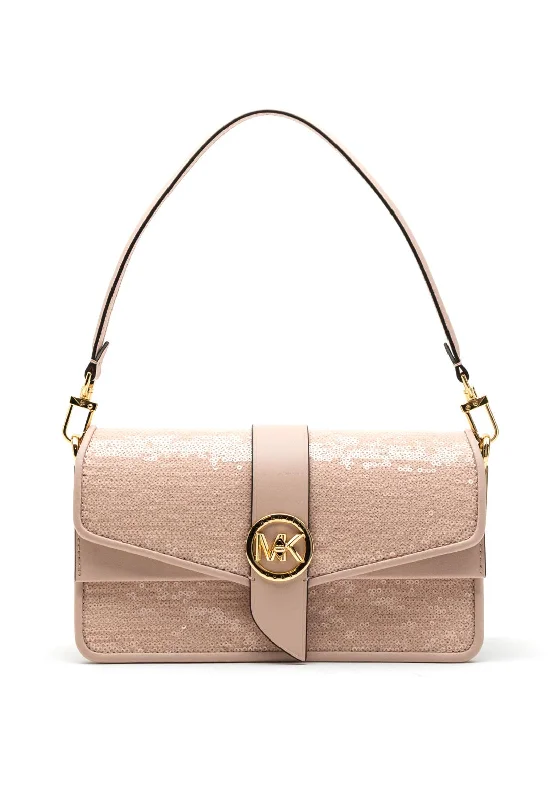 Urban men's crossbody bag with a modern, sleek designMICHAEL Michael Kors Greenwich, Light Pink Urban men's crossbody bag with a modern, sleek designMICHAEL Michael Kors Greenwich, Light Pink