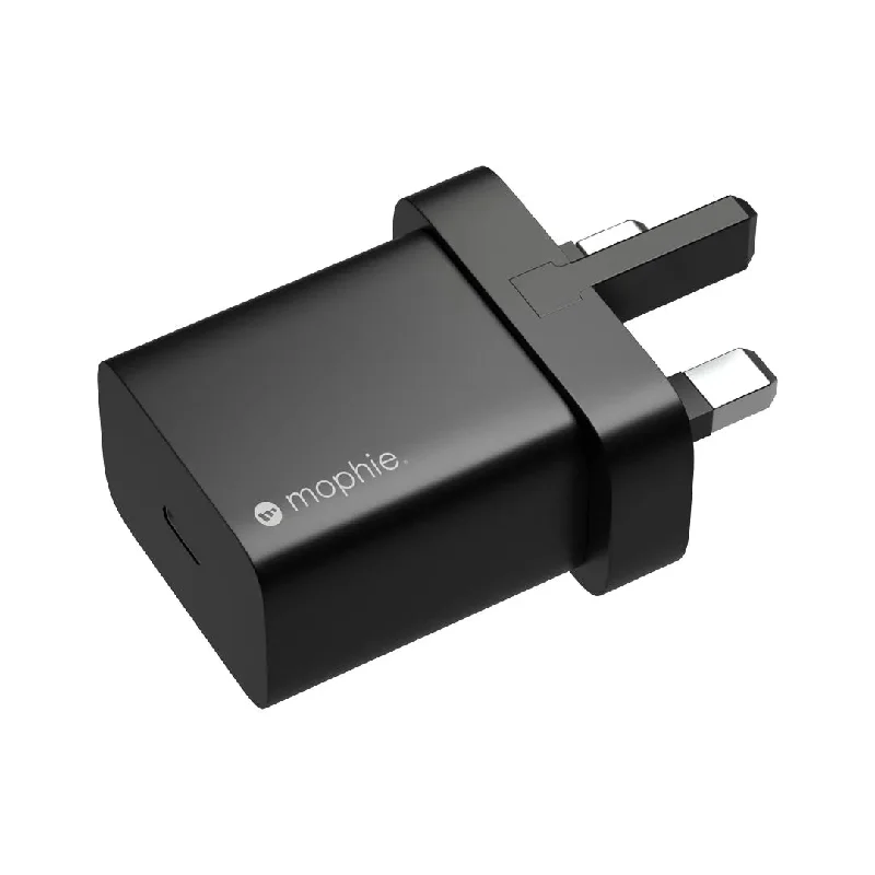 Soft - sided travel bag with reinforced corners for durabilityMophie USB-C 20W PD Wall Charger - Black