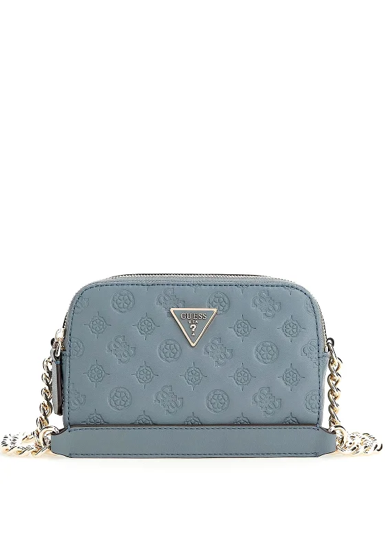Minimalist men's crossbody bag with a single compartment for simplicityGuess Noelle Debossed Logo Mini Crossbody Bag, Slate Minimalist men's crossbody bag with a single compartment for simplicityGuess Noelle Debossed Logo Mini Crossbody Bag, Slate