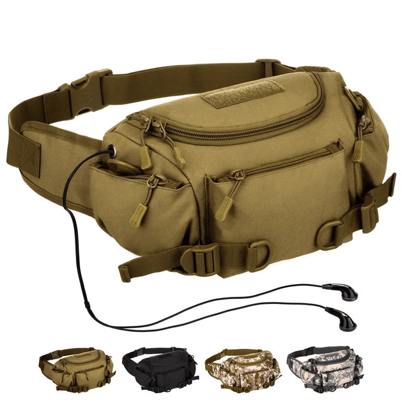 RFID - blocking men's crossbody bag for security - conscious travelersNylon Outdoor Tactical Waist Bag Camping Fanny Pack Military Messenger Bags for Men RFID - blocking men's crossbody bag for security - conscious travelersNylon Outdoor Tactical Waist Bag Camping Fanny Pack Military Messenger Bags for Men