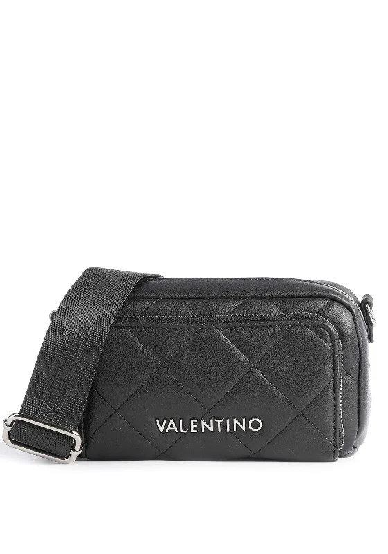 Men's crossbody bag with a water - resistant coating for rainy daysValentino Ocarina Mini Crossbody Bag, Black Men's crossbody bag with a water - resistant coating for rainy daysValentino Ocarina Mini Crossbody Bag, Black