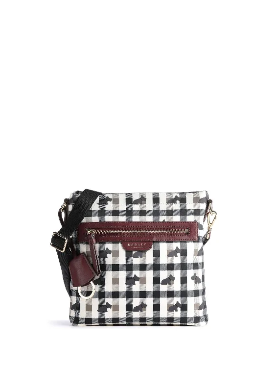 Men's crossbody bag with adjustable straps for a customized fitRadley Finsbury Parks Checked Dog Crossbody, Multi Men's crossbody bag with adjustable straps for a customized fitRadley Finsbury Parks Checked Dog Crossbody, Multi