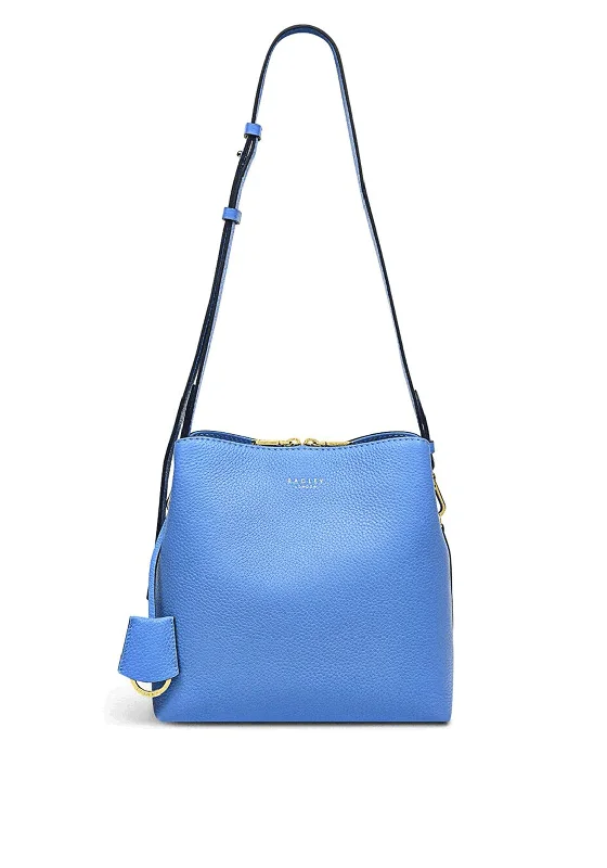 Men's crossbody bag made from recycled materials for eco - friendly usersRadley Dukes Palace Small Crossbody Bag, Tranquil Blue Men's crossbody bag made from recycled materials for eco - friendly usersRadley Dukes Palace Small Crossbody Bag, Tranquil Blue