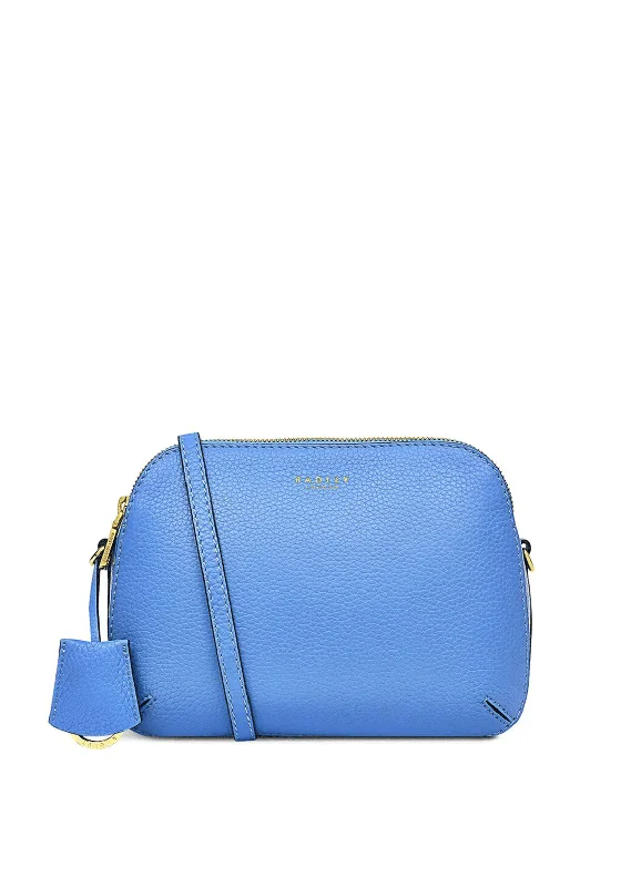 Urban men's crossbody bag with a modern, sleek designRadley Dukes Place Small Zip-Top Cross Body Bag, Blue Urban men's crossbody bag with a modern, sleek designRadley Dukes Place Small Zip-Top Cross Body Bag, Blue