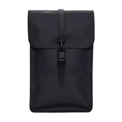 Compact carry - on travel bag with spinner wheels for easy maneuvering in airportsRains Backpack Compact carry - on travel bag with spinner wheels for easy maneuvering in airportsRains Backpack