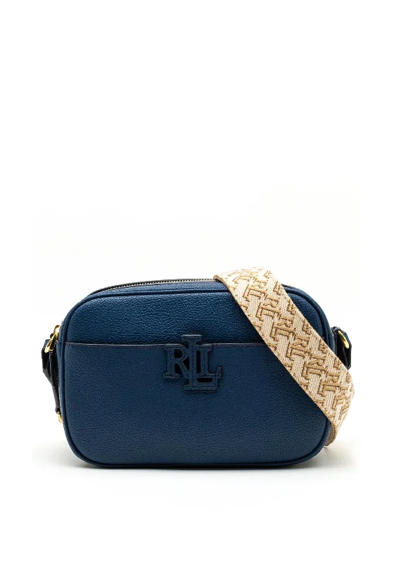 Hiking - specific men's crossbody bag with a hydration bladder pocketRalph Lauren Carrie Logo Strap Crossbody Bag, Blue Hiking - specific men's crossbody bag with a hydration bladder pocketRalph Lauren Carrie Logo Strap Crossbody Bag, Blue