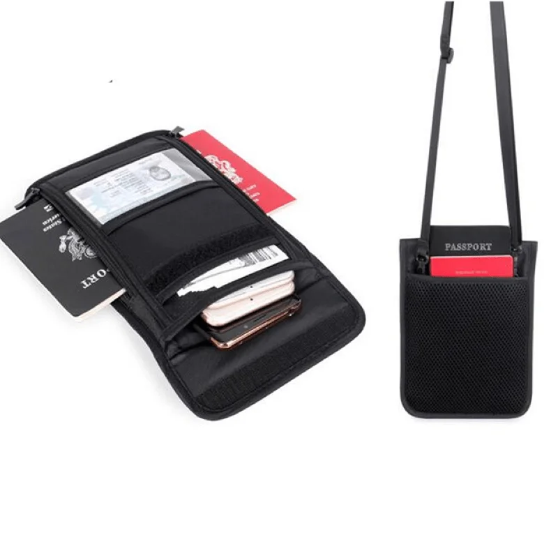 Compact men's crossbody bag for everyday carryRFID Blocking Passport Holder Neck Stash Pouch Security Travel Wallet Shoulder Bag Compact men's crossbody bag for everyday carryRFID Blocking Passport Holder Neck Stash Pouch Security Travel Wallet Shoulder Bag
