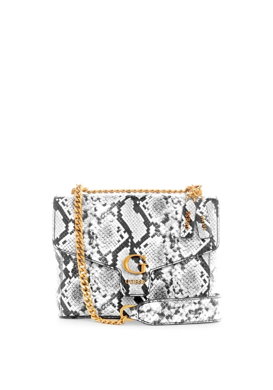 Men's crossbody bag made from recycled materials for eco - friendly usersGuess Shenny Mini Cross Body Bag, Python-Print Men's crossbody bag made from recycled materials for eco - friendly usersGuess Shenny Mini Cross Body Bag, Python-Print