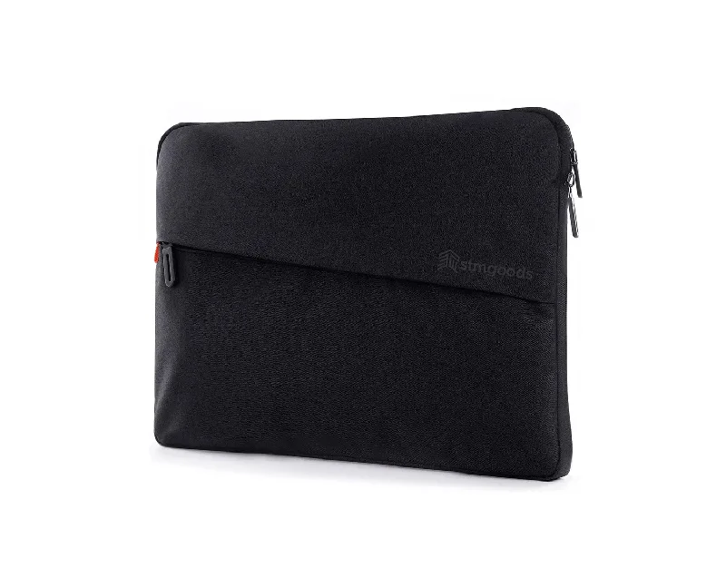 Lightweight nylon duffel travel bag with multiple exterior pockets for quick access(Promo) STM Goods Gamechange Laptop Sleeve - Black