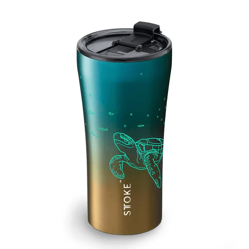 Ombre Ocean - Turtle