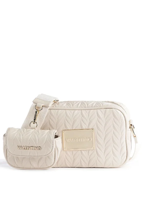 Military - style men's crossbody bag with MOLLE webbing for attachmentsValentino Handbags Sunny Re Haversack Crossbody Bag, Off White Military - style men's crossbody bag with MOLLE webbing for attachmentsValentino Handbags Sunny Re Haversack Crossbody Bag, Off White