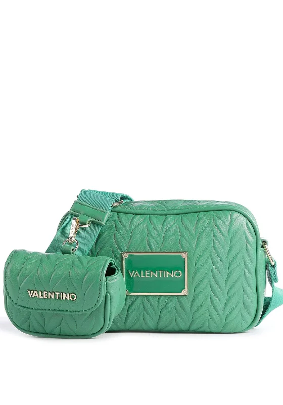 Soft suede men's crossbody bag for a luxurious feelValentino Handbags Sunny Re Haversack Crossbody Bag, Verde Soft suede men's crossbody bag for a luxurious feelValentino Handbags Sunny Re Haversack Crossbody Bag, Verde
