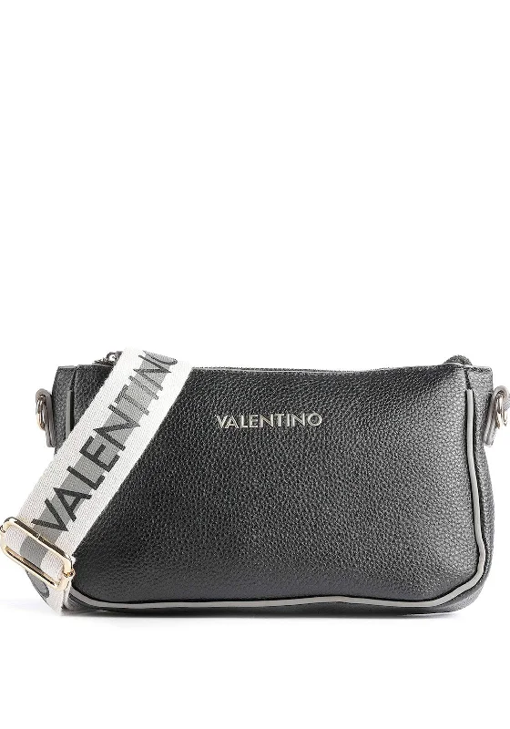Men's crossbody bag with multiple interior pockets for organizationValentino Swim Re Pochette Shoulder Bag, Black Men's crossbody bag with multiple interior pockets for organizationValentino Swim Re Pochette Shoulder Bag, Black