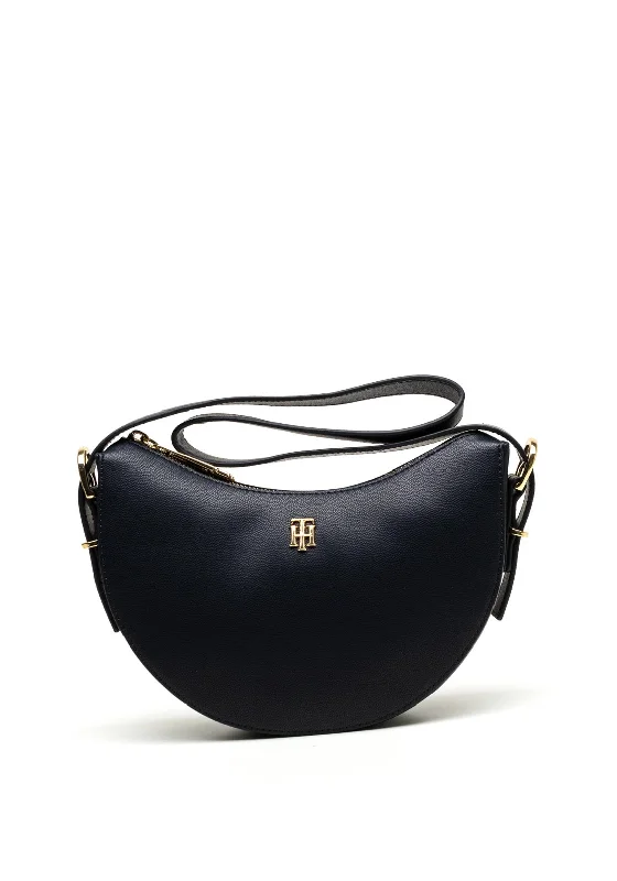 Men's crossbody bag with multiple interior pockets for organizationTommy Hilfiger TH Timeless Shoulder Bag, Navy Men's crossbody bag with multiple interior pockets for organizationTommy Hilfiger TH Timeless Shoulder Bag, Navy