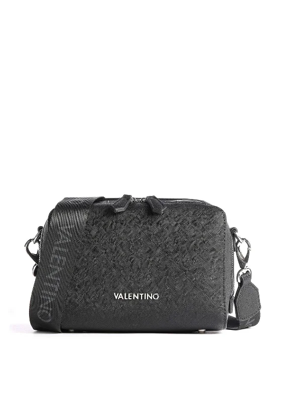 Compact men's crossbody bag for everyday carryValentino By Mario Pattie Crossbody Bag, Black