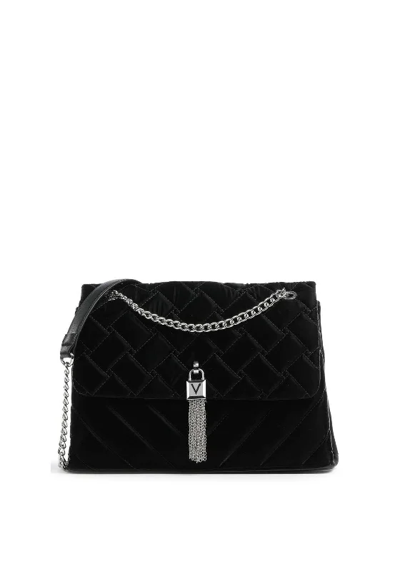 Men's crossbody bag with multiple interior pockets for organizationValentino Handbags Falafel Crossbody Bag, Black Men's crossbody bag with multiple interior pockets for organizationValentino Handbags Falafel Crossbody Bag, Black