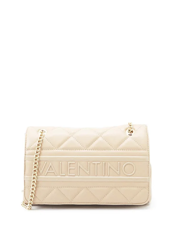 Designer men's crossbody bag with a unique pattern or logoValentino Handbags Ada Shoulder Bag, Ecru Designer men's crossbody bag with a unique pattern or logoValentino Handbags Ada Shoulder Bag, Ecru