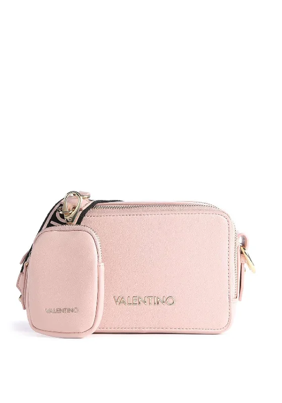Designer men's crossbody bag with a unique pattern or logoValentino Handbags Avern Camera Crossbody Bag, Cipria Designer men's crossbody bag with a unique pattern or logoValentino Handbags Avern Camera Crossbody Bag, Cipria
