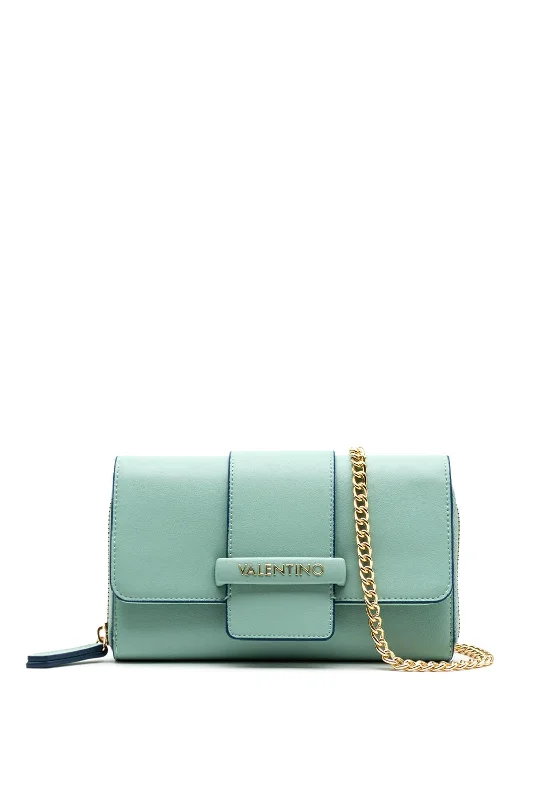 RFID - blocking men's crossbody bag for security - conscious travelersValentino Handbags Bonsai Chain Purse, Aloe RFID - blocking men's crossbody bag for security - conscious travelersValentino Handbags Bonsai Chain Purse, Aloe