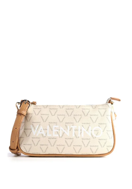 RFID - blocking men's crossbody bag for security - conscious travelersValentino Handbags Liuto Crossbody Bag, Cream RFID - blocking men's crossbody bag for security - conscious travelersValentino Handbags Liuto Crossbody Bag, Cream