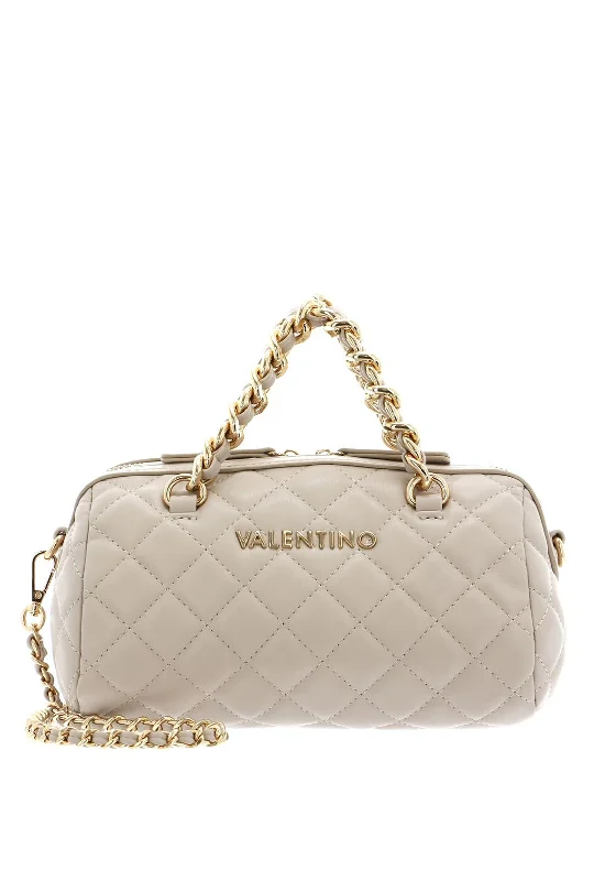 Men's crossbody bag with a hidden anti - theft pocketValentino Handbags Ocarina Quilted Small Barrell Bag, Ecru Men's crossbody bag with a hidden anti - theft pocketValentino Handbags Ocarina Quilted Small Barrell Bag, Ecru