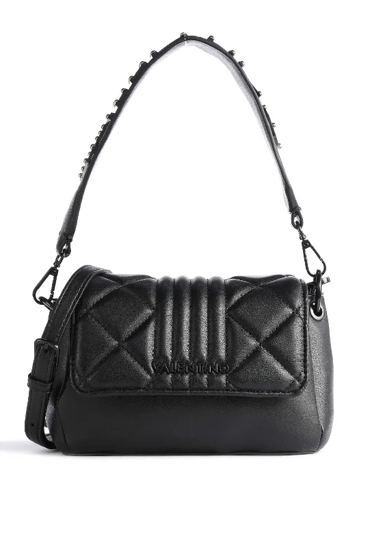 Men's crossbody bag with a padded laptop sleeve for commutingValentino Handbags Soda Crossbody Bag, Black Men's crossbody bag with a padded laptop sleeve for commutingValentino Handbags Soda Crossbody Bag, Black