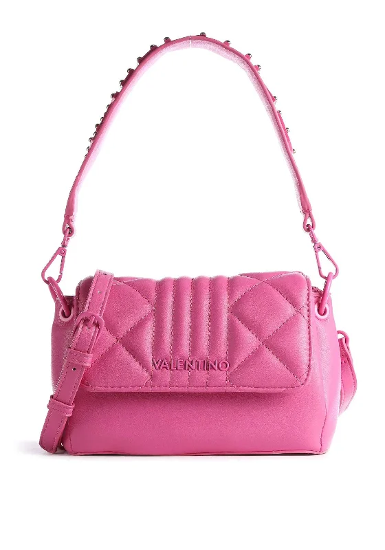 Military - style men's crossbody bag with MOLLE webbing for attachmentsValentino Handbags Soda Crossbody Bag, Fuchsia Military - style men's crossbody bag with MOLLE webbing for attachmentsValentino Handbags Soda Crossbody Bag, Fuchsia