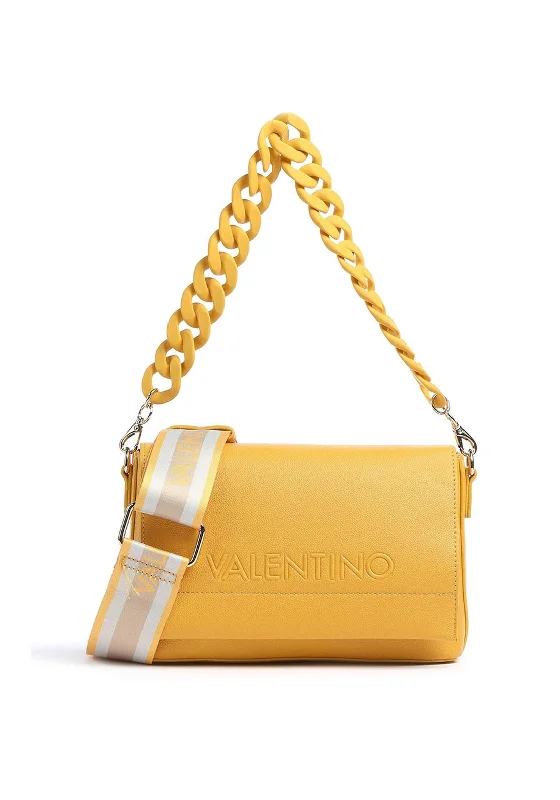 Men's crossbody bag with adjustable straps for a customized fitValentino Handbags Noodles Crossbody Bag, Giallo Men's crossbody bag with adjustable straps for a customized fitValentino Handbags Noodles Crossbody Bag, Giallo