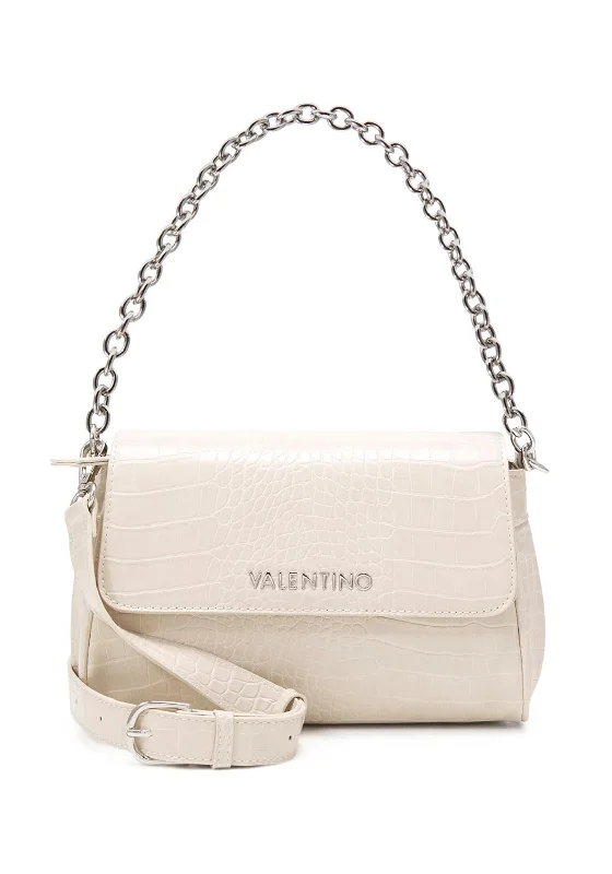 Soft suede men's crossbody bag for a luxurious feelValentino Thai Shoulder Bag, Ecru Soft suede men's crossbody bag for a luxurious feelValentino Thai Shoulder Bag, Ecru