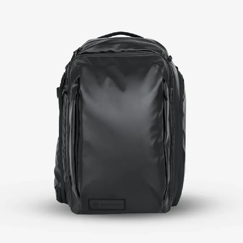 Expandable hard - shell polycarbonate travel bag for long - term international tripsWandrd Transit 45L Travel Backpack