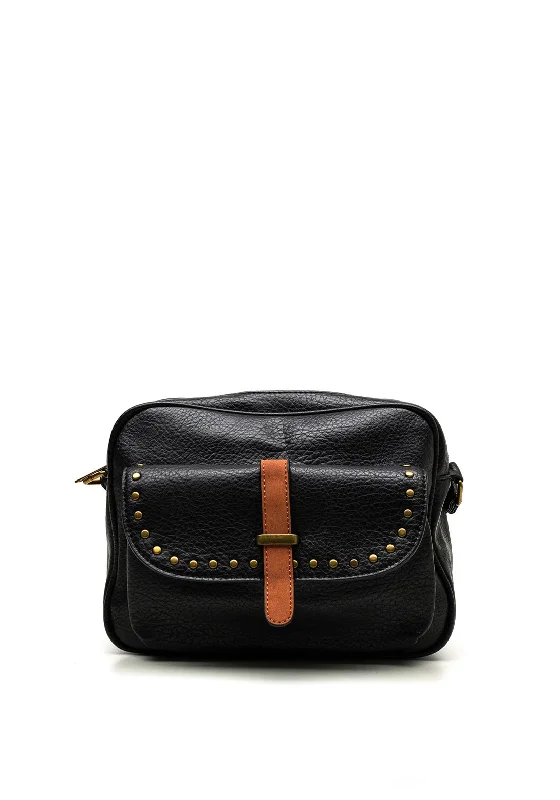 Compact men's crossbody bag for everyday carryZen Collection Crossbody Bag, Black