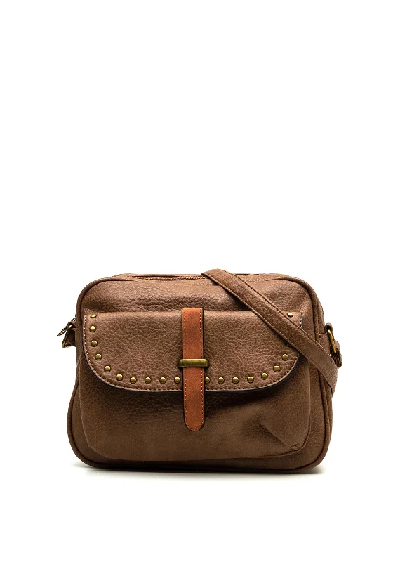 Soft suede men's crossbody bag for a luxurious feelZen Collection Crossbody Bag, Brown Soft suede men's crossbody bag for a luxurious feelZen Collection Crossbody Bag, Brown