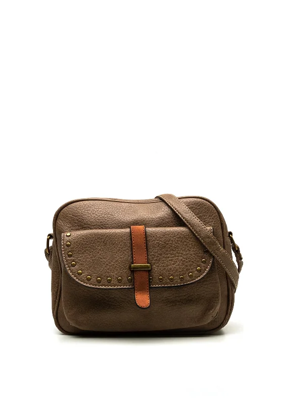 Designer men's crossbody bag with a unique pattern or logoZen Collection Crossbody Bag, Taupe Designer men's crossbody bag with a unique pattern or logoZen Collection Crossbody Bag, Taupe