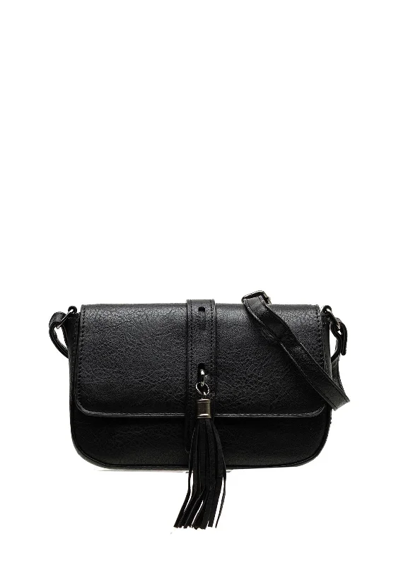 Men's crossbody bag with a hidden anti - theft pocketZen Collection Crossbody Bag, Black Men's crossbody bag with a hidden anti - theft pocketZen Collection Crossbody Bag, Black