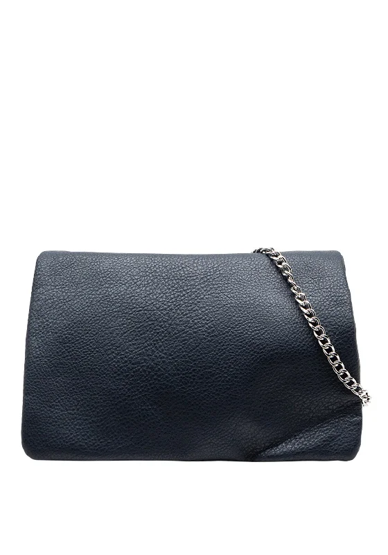 Compact men's crossbody bag for everyday carryZen Collection Small Flap Crossbody Bag, Navy
