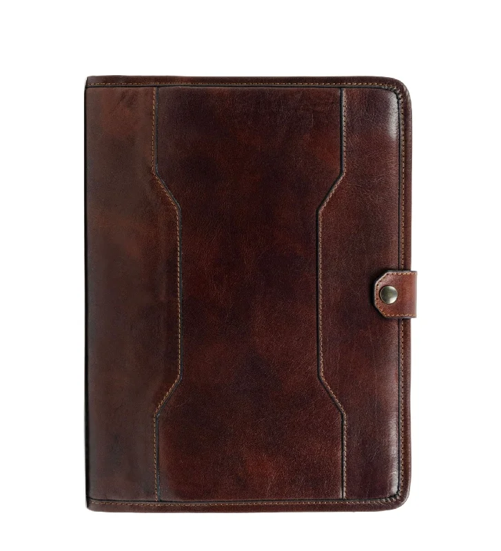 Vintage-style briefcases for a classic lookWomens Leather A4 Documents Folder Organizer - The Call of the Wild Vintage-style briefcases for a classic lookWomens Leather A4 Documents Folder Organizer - The Call of the Wild